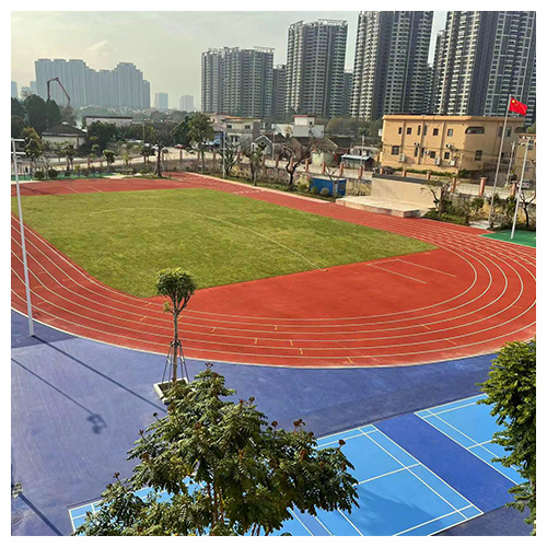 南开中山东凤镇中心小学无缝预制型跑道